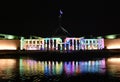 Enlighten festival in Canberra