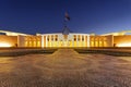 Canberra Australia Parliament House Twilight