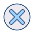 Cancel, cross icon