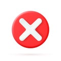 Cancel cross icon