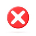 Cancel cross icon