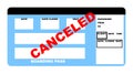 Canceled Airline ticket