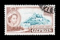 Cancelled postage stamp printed by Cyprus