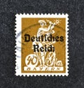 Stamps of Bavaria - Overprinted \'Deutsches Reich\'