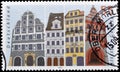 Cancelled postage stamp printed by Germany