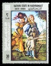 Kathiri State in Hadhramaut on postage stamps