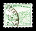 Pakistan on postage stamps