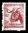 Postage stamp printed by South Africa Royalty Free Stock Photo