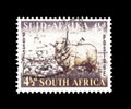 South Africa on postage stamps