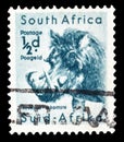 Postage stamp printed by South Africa Royalty Free Stock Photo