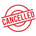 Cancelled rubber stamp