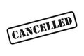 Cancelled Stamp Vector