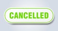 cancelled sticker.