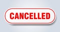 cancelled sticker.