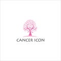 Cancer care logo design template