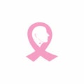 Cancer care logo design template