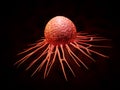 Cancer cell Royalty Free Stock Photo