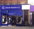 Cancer research charity shop.