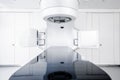 Cancer therapy, advanced medical linear accelerator in the therapeutic oncology Royalty Free Stock Photo