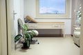 Cancer treatment chemotherapy room Royalty Free Stock Photo