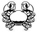 Cancer Zodiac Horoscope Astrology Sign Crab Royalty Free Stock Photo