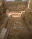 Cancho Roano altar at Archaeological Site