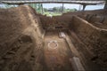 Cancho Roano altar at Archaeological Site