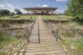 Cancho Roano archaelogical site. Zalamea, Spain