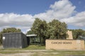 Cancho Roano interpretation center outdoor. Extremadura, Spain