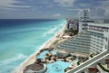 Cancun aerial view Royalty Free Stock Photo