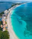 Cancun beach during the day