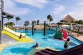 Kids swimming pool at Moon palace resort, Cancun