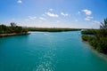 Cancun Nichupte Lagoon at Hotel Zone Royalty Free Stock Photo