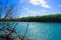 Cancun Nichupte Lagoon at Hotel Zone Royalty Free Stock Photo