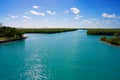 Cancun Nichupte Lagoon at Hotel Zone Royalty Free Stock Photo