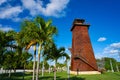 Cancun old airport control tower Mexico Royalty Free Stock Photo