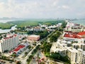 Cancun, Quintana Roo Mexico Landscape from the Xcaret Tower