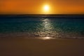 Cancun sunrise at Delfines Beach Mexico