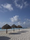 Cancun Welcome Beach, La Isla Dorado, Mexico Royalty Free Stock Photo
