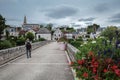 Cande sur Beuvron in the valley of Loire Royalty Free Stock Photo