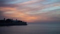 Candelaria Bulwark at Sunset Cadiz Spain Time-Lapse