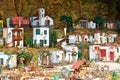 Christmas Belen - Statuette of people and houses