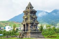 Candi Arjuna hindu temple, in Arjuna complex, Dieng Plateau, Central Java. Royalty Free Stock Photo