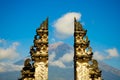 Candi Bentar Gate in Pura Penataran Agung Lempuyang Royalty Free Stock Photo