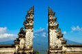 Candi Bentar Gate in Pura Penataran Agung Lempuyang Royalty Free Stock Photo