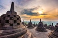 Candi Borobudur, Yogyakarta, Jawa, Indonesia. Royalty Free Stock Photo