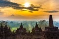 Candi Borobudur, Yogyakarta, Jawa, Indonesia. Royalty Free Stock Photo