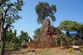 Candi lor, the historical icon of the city of Nganjuk during the days of King MPU Sindok Royalty Free Stock Photo