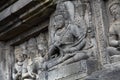 Candi Prambanan Temple Complex`s wall art Yogyakarta, Central Java, Indonesia Royalty Free Stock Photo