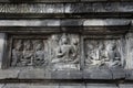 Candi Prambanan Temple Complex`s wall art Yogyakarta, Central Java, Indonesia Royalty Free Stock Photo